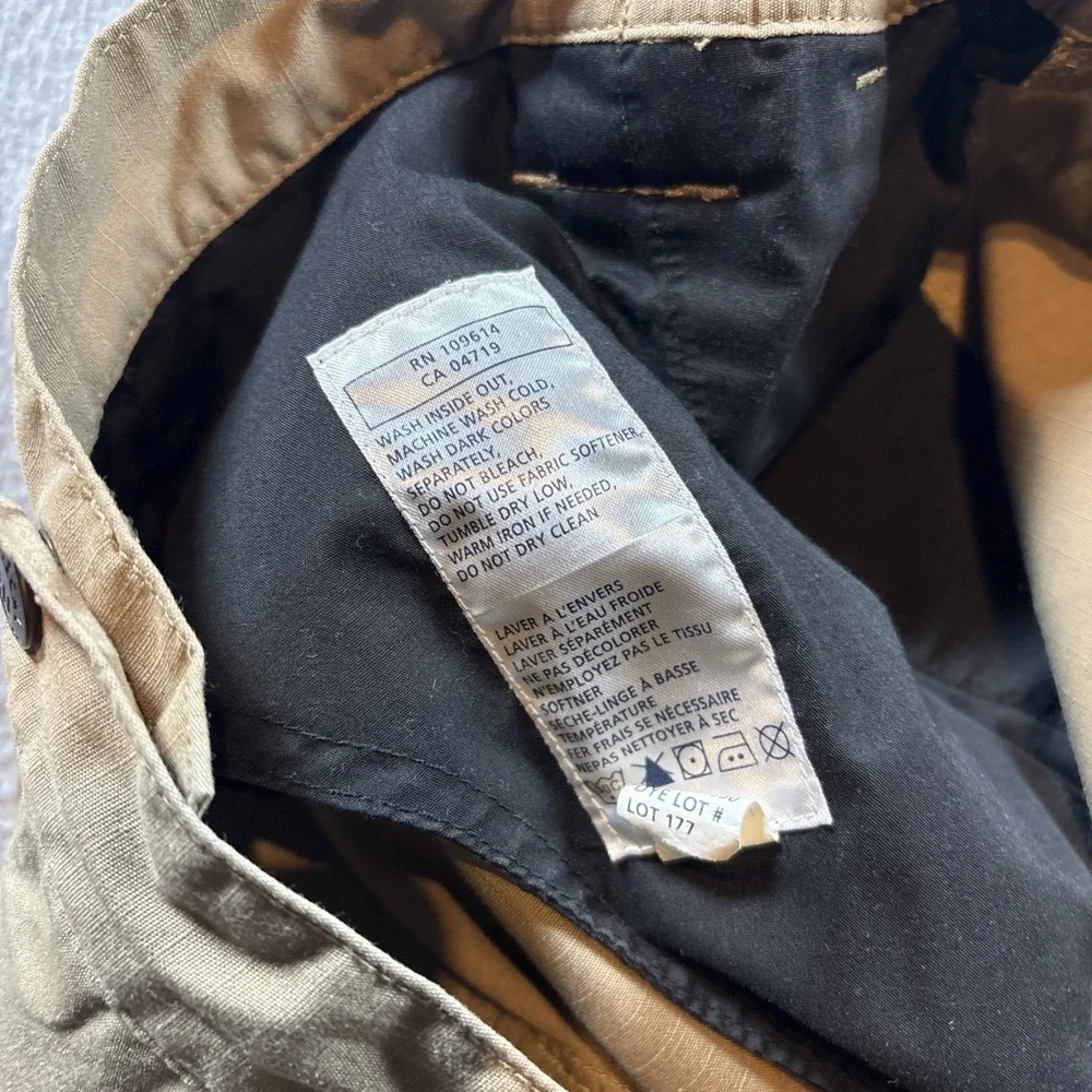 5.11 Tactical Men's 42x30 Double Knee Khaki Pants Hiking Outdoors Cargo Pockets